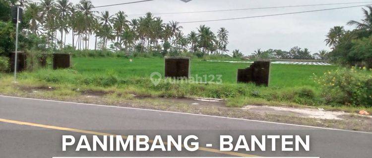 Tanah Panimbang Akses Eksklusif Ke Pantai Posisi Jalan Raya 1