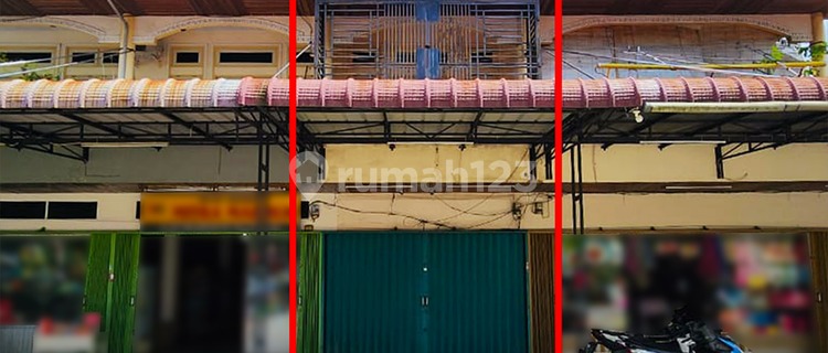 Ruko for rent on Martadinata suitable for all businesses. 1