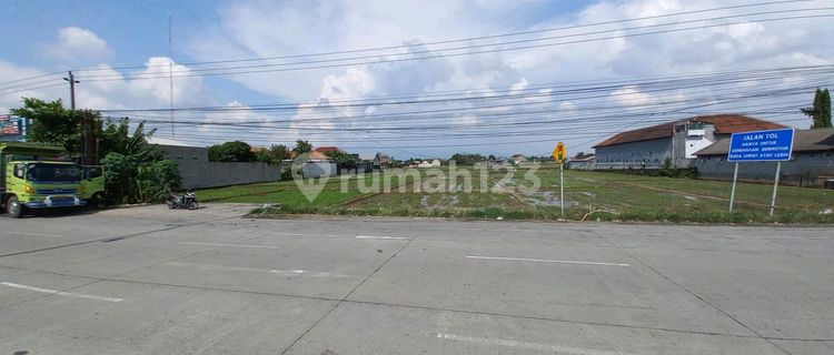 Tanah Pekarangan Pinggir Jalan Raya Kebakkramat Karanganyar 1