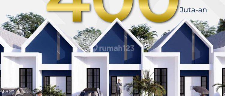 Rumah Cantik 400 Jutaan Dengan Fasilitas Kolam Renang SHM di Barombong 1