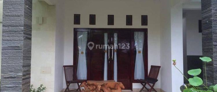 RUMAH STYLE VILLA KEREN VIEW SAWAH DAN GUNUNG AGUNG DEKAT PANTAI KETEWEL  1