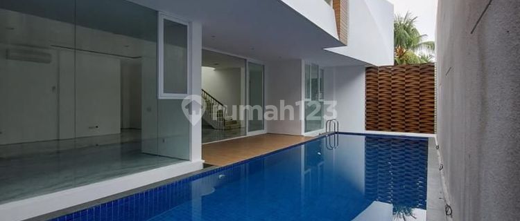 Brand New House in Pondok Indah, South Jakarta. Features a Swimming Pool and Elevator 1