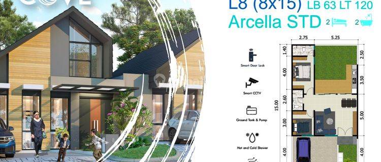 Citra Garden City Malang Cluster The Cove Type Arcella  1