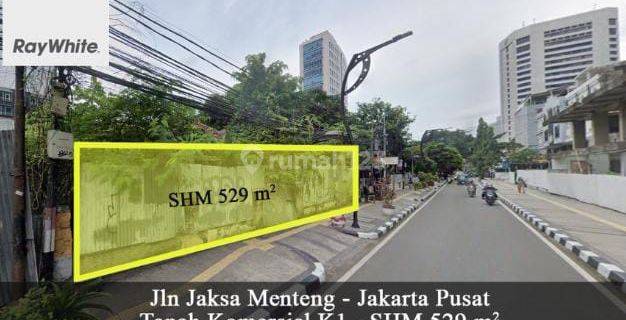 Tanah Komersial Murah bisa 8 lantai jalan jaksa Menteng Jakarta Pusat 1