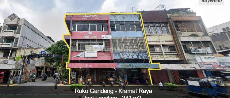 Gedung / Ruko Gandeng Kramat raya Jakarta Pusat 1