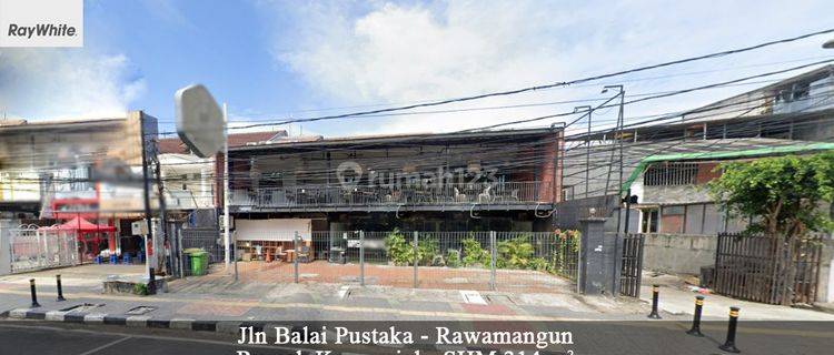 Rumah Resto Komersial Bangunan 2 Lantai Jalan Balai Pustaka Rawamangun 1