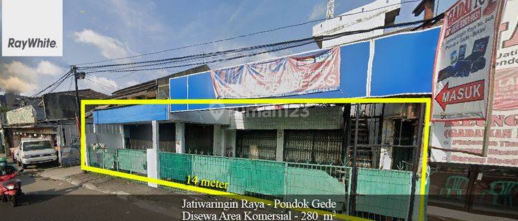 FOR LEASE Area Komersial Jalan Jatiwaringin Raya Pondok Gede 1