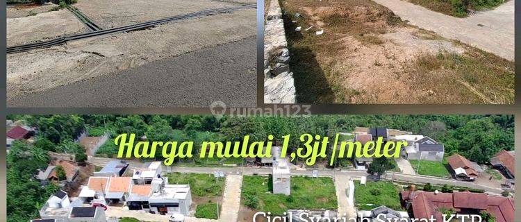 Di Pasarkan Kavling Murah Pasilitas Jln Lebar Di Cinunuk 1