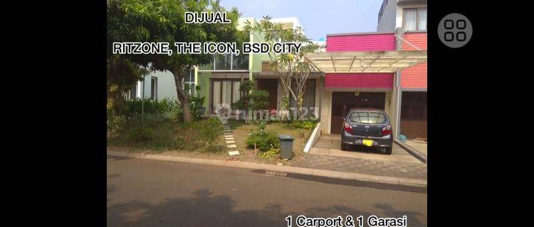 Rumah 2,5 Lantai di Ritzone Icon Bsd City Mewah Bisa Buat Kolam Renang View Jalan Utama Sultan Rumah Artis Keren Banget 1