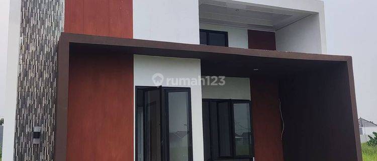 Rumah Modern Strategis Dp 0 Free Cicilan Setahun Bonus Motor 1