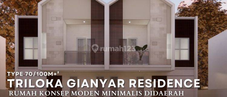 Rumah Minimalis Modern Dekat Pusat Kota di Gianyar 1