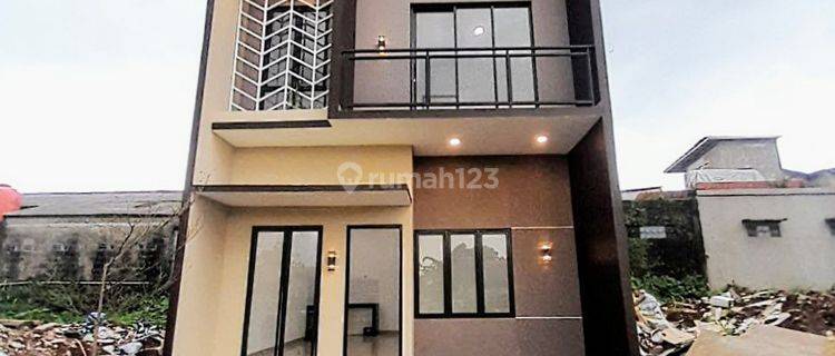 Rumah 2 Lantai Modern Di Cinangka Pondok Cabe Akses Dekat Tol