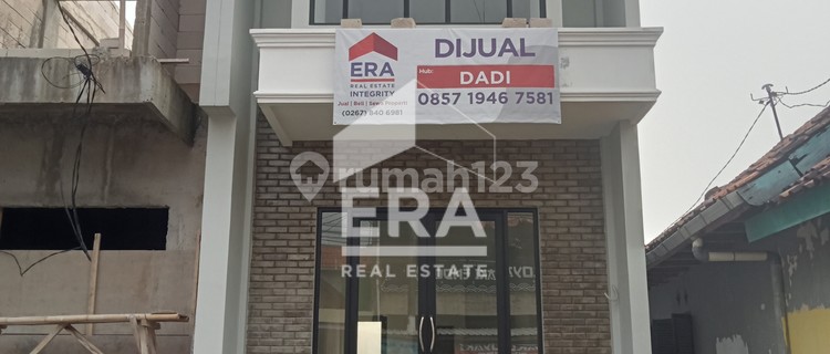 For Sale 3 Units of 2-Street Shophouses Located in Karawang City, Freehold Certificate 1