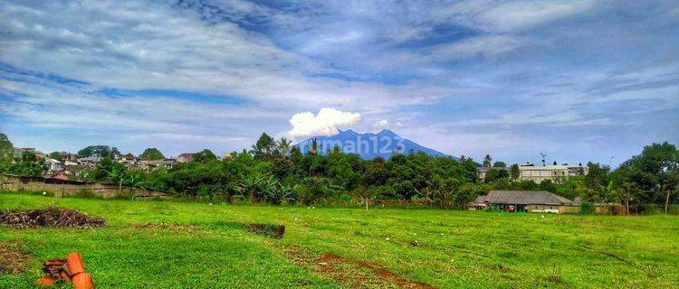 Tanah cantik view gunung dekat wisata puncak bogor 1