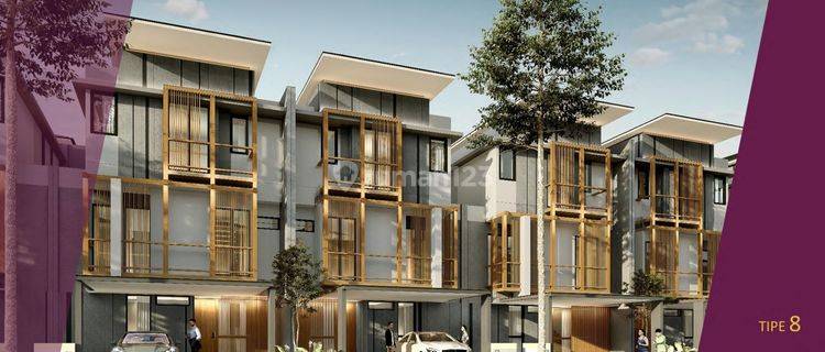 Diskon 12,5 Persen Rumah 3 Lantai Lebar 8 Korean Style Aerra Kawasan Eonna Lokasi Bagus Bsd City 1