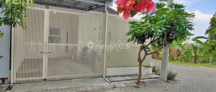 Tidak Bulanan - Sewa Rumah Siap Huni Habis Renovasi Di Perum. Swan Park Menganti 1