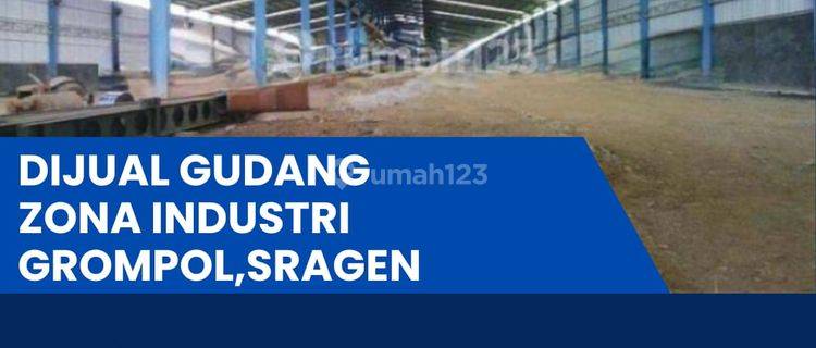 Dijual gudang lokasi Grompol Sragen 18880m BU! 1