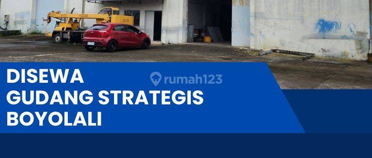  Gudang Strategis Industri Luas 1,6 Hektar Lokasi Boyolali  1