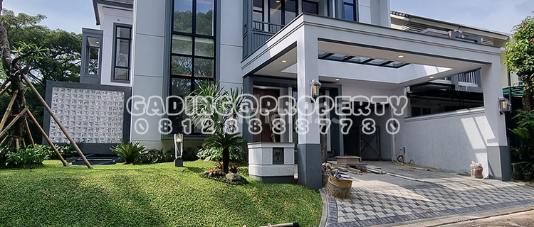 brand new! bangunan mandiri, clstr costarica - de latinos, bsd city. nego sampai deal! 1