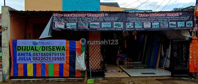 Rumah Bertingkat & 2 Kios Lokasi Tepat Di Samping Sudirman Indah Tigaraksa 1