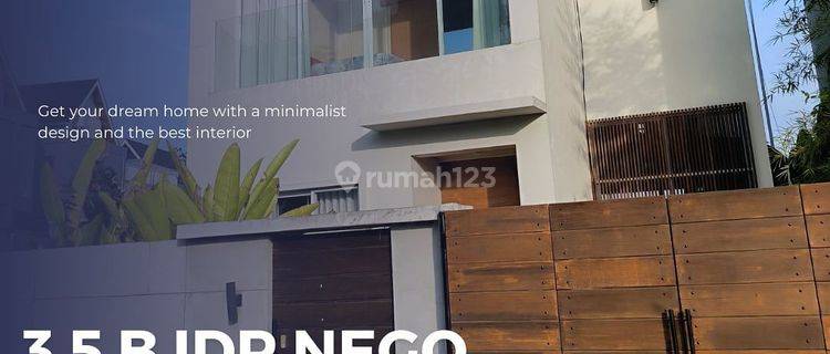 Hot Deal Modern Minimalist Villa For Sale in Toyaning, Ungasan 1