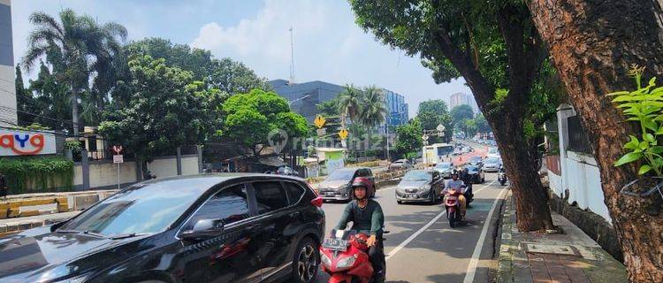 Disewakan Tanah Pinggir Jalan Raya Mampang 1