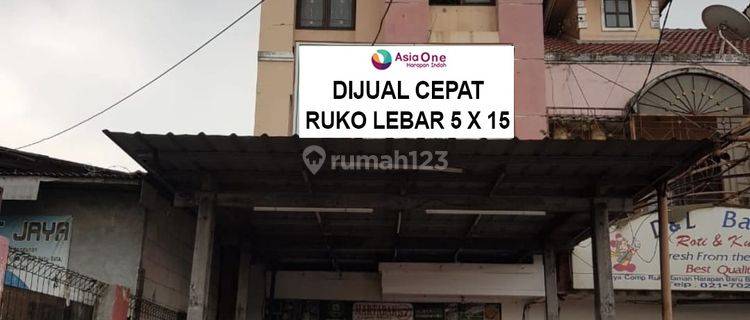 Dijual Cepat Ruko 3 Lantai Lebar 5 di Taman Harapan Baru Bekasi 1