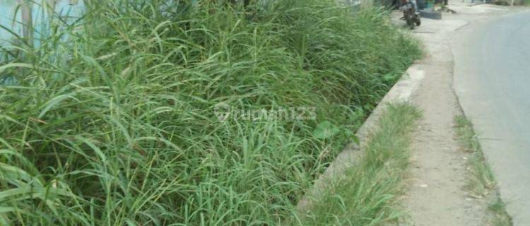 Kavling pinggir jalan disewakan, cocok untuk bengkel, kantor dan lain lain di Jalan Pemuda Gunung Sindur 1