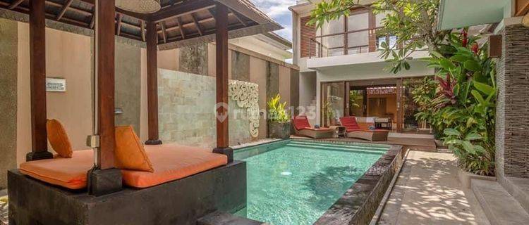 Beautiful villa ready to live in with rice field view close to nyanyi beach, Bali 1