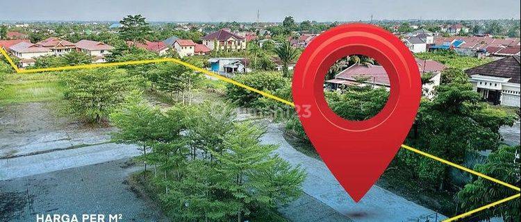 Dijual Tanah Jalan Jenderal Sudirman Kota Pekanbaru Riau 1