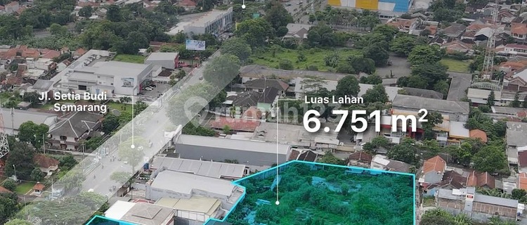 Disewakan Tanah Kavling di Jalan Setia Budi Banyumanik Kota Semarang 1