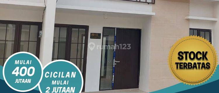 Rumah siap huni 400 jt'an di kota Sidoarjo tanpa DP free biaya  1