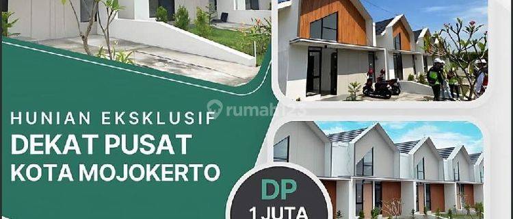 Rumah baru termurah di pusat kota Mojokerto tanpa DP  1