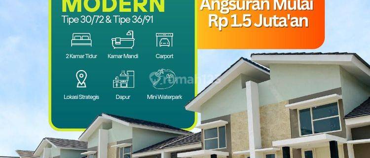 Rumah baru 300 jt'an tanpa DP free all Biaya di Sidoarjo  1