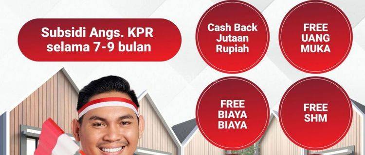 Rumah siap huni 200 jt'an baratnya surabaya tanpa DP free biaya  1