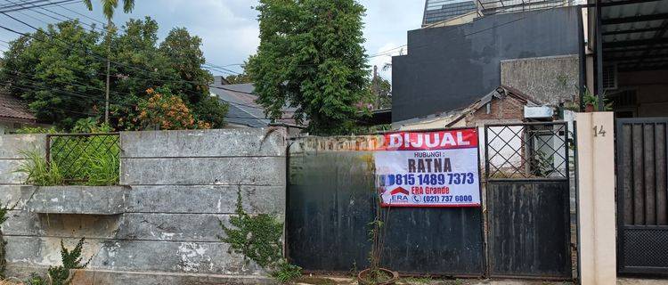 Lahan Tanah Disebelah Stasiun Ka Pondok Ranji, Hook, 242 M.psg, Shm, di Komplek Dpr, Bintaro Jaya Sektor 2, Tangerang Selatan. 1
