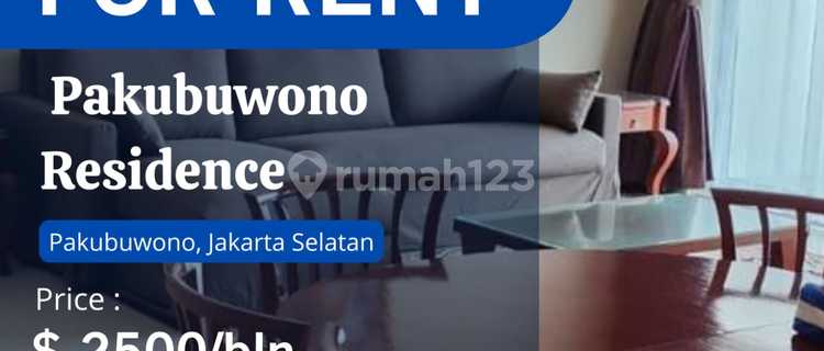 Pakubuwono Residence For Rent Best Unit 2+1 BR Fully Furnished 1