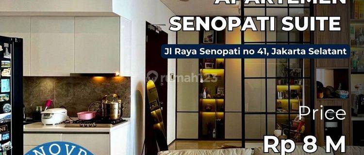 TURUN HARGA Senopati Suites Best View Unit 2+1 BR  1