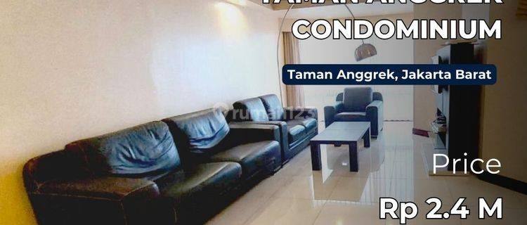 TURUN HARGA Taman Anggrek Condo Unit Sudut 3+1BR CITY View  1