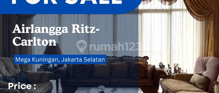 Dijual Cepat Limited Unit Apartemen Airlangga Ritz Carlton 1