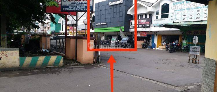 DISEWAKAN 2 RUKO JEJER & TEMBUS DI PERTOKOAN JATI KEPUH INDAH (MENGHADAP JALAN RAYA) - SIDOARJO 1