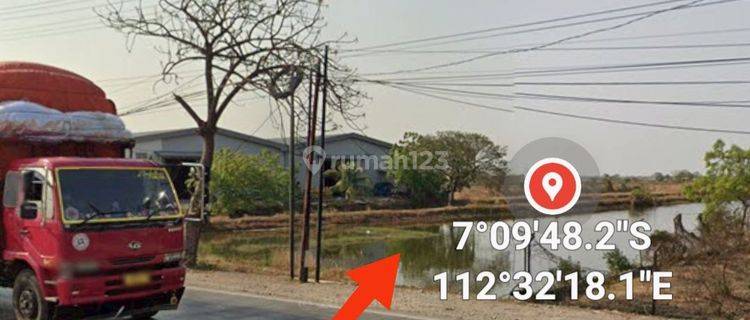 DIJUAL TANAH TAMBAK DI DUDUK SAMPEYAN - GRESIK 1