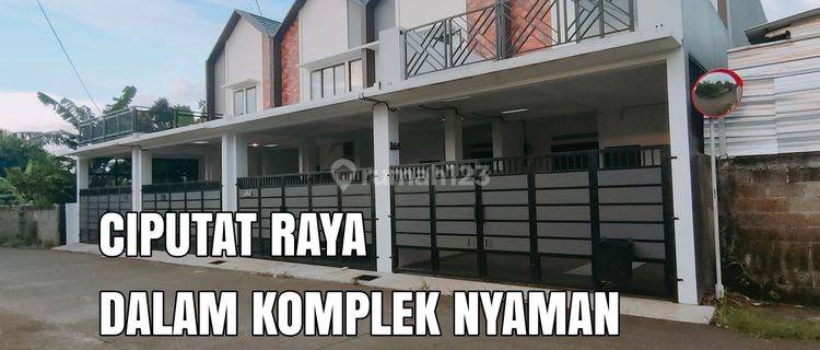 Rumah Baru Dlm Komplek Lt 125m Di Ciputat,pondok Cabe.bs Kpr Dp0% 1