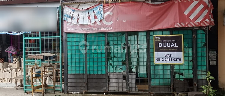 Ruko Eks Toko Sembako Taman Krakatau Padat Penduduk 1