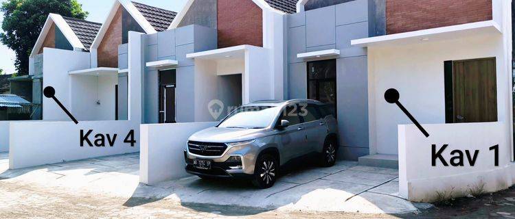 Rumah scandinavian murah strategis dekat pasar Godean dan Jl Godean km.9 1