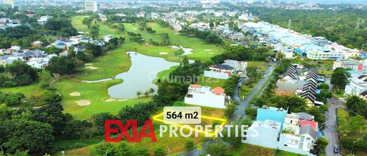 Tanah 564 m² view golf Di Jalan Utama Golf Raya Sukajadi Batam  1