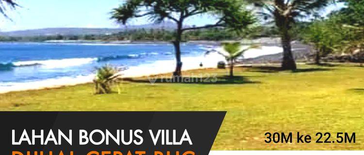 Beach Front Land For Sale in East Bali Bonus Villa 1