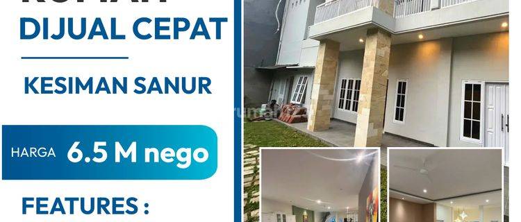 Rumah Murah Semi Furnished di Kesiman Sanur Bali 1