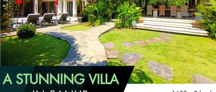 Villa Bagus Furnished Jalan Padanggalak Sanur Denpasar 1