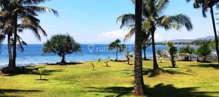 Tanah Beach Front Shm Dijual Cepat Bawah Pasar di Bali Timur 1